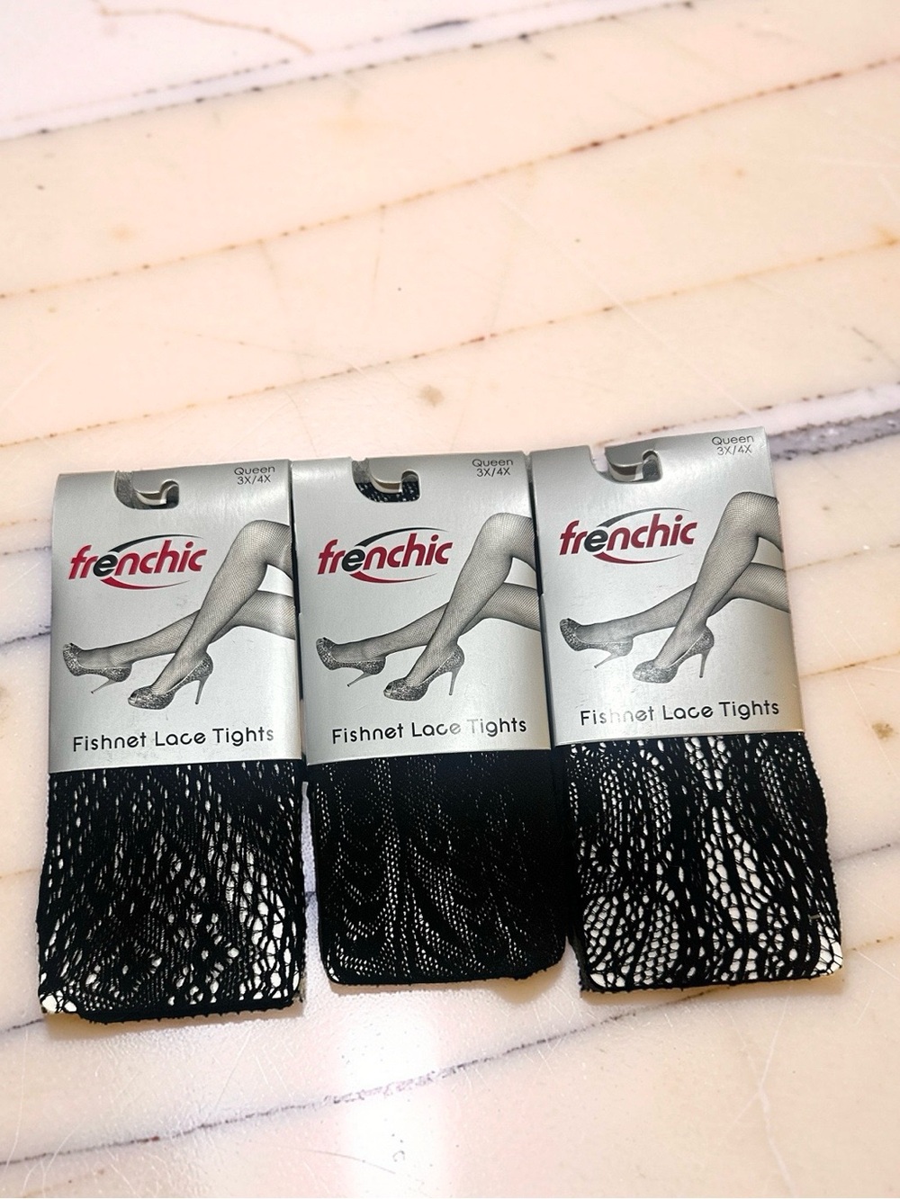 Fishnet Lace Tights Sz Queen BT11
